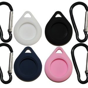 AirTags Key Ring Cases AirTag GPS Item Finders Accessories 4 Pack